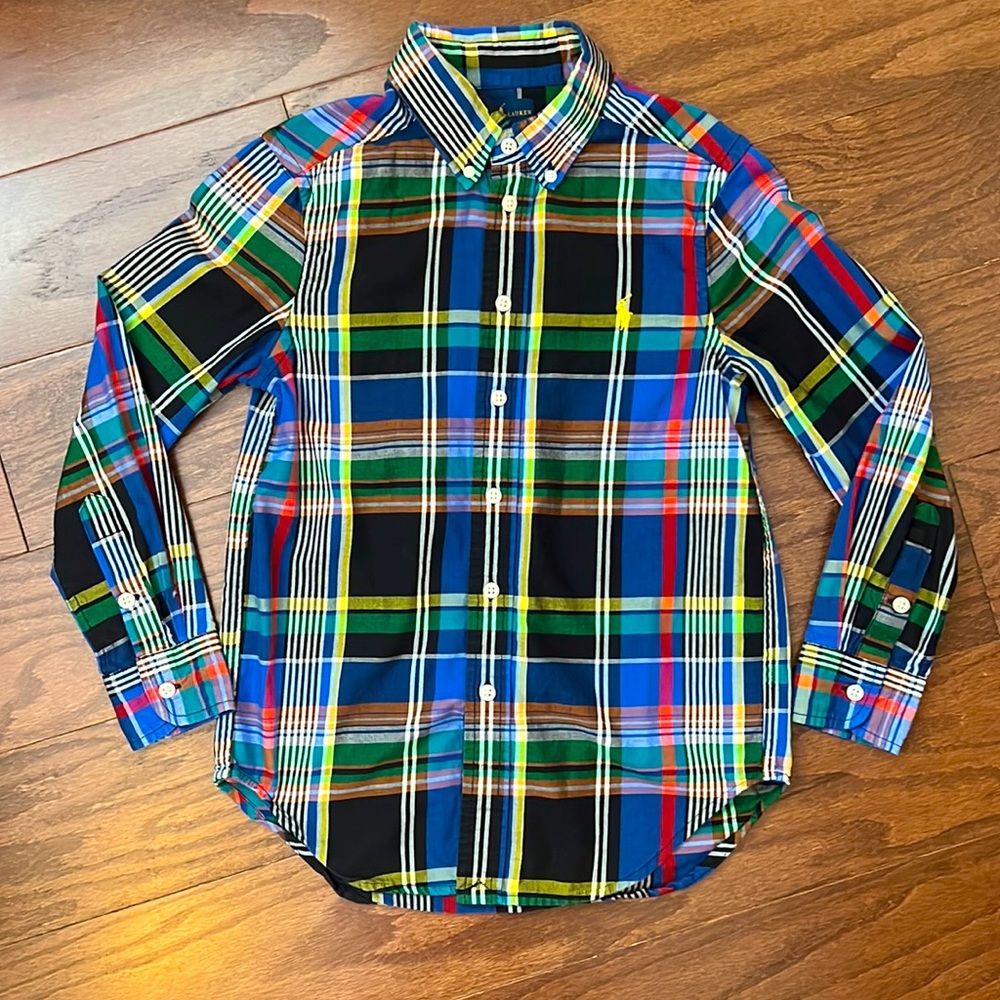 Ralph Lauren boy button shirt